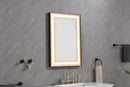 36x24 LED Lighted Bathroom Wall Mounted Mirror with High Lumen+Anti-Fog Separately Control