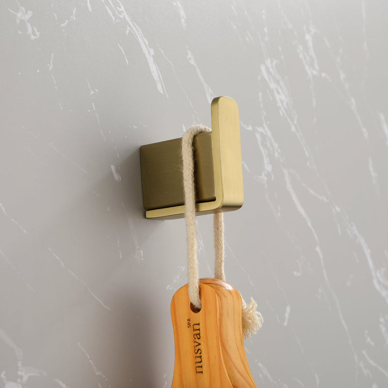 4 Piece Stainless Steel Bathroom Towel Rack Set Wall Mount Bathroom Accessories