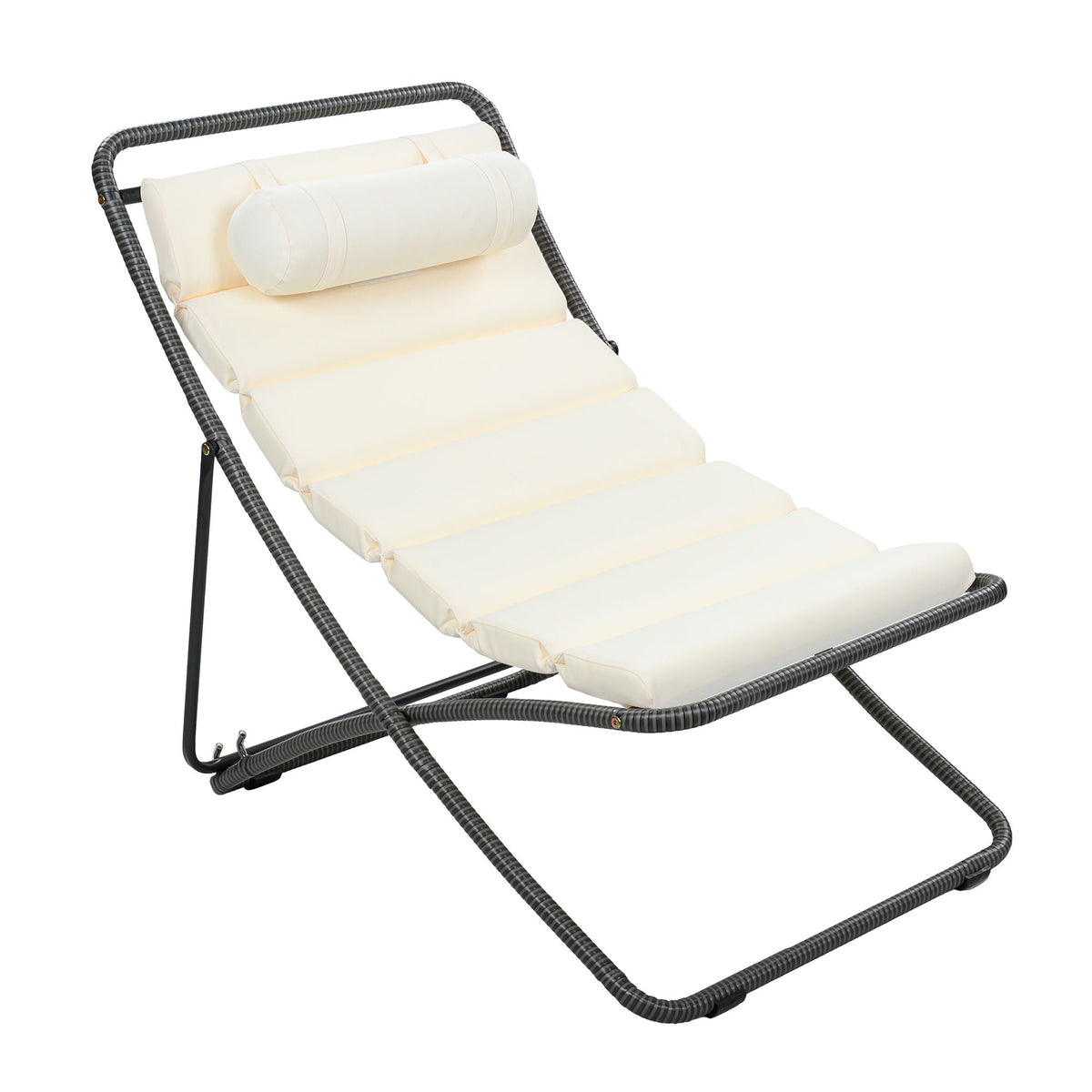 Outdoor Folding Chair With Adjustable Backrest (Set of 2), photo 17 of 28