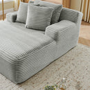 Modern Single Lazy Sofa Lounge Chair With High Density Foam by Unique Piece Furniture