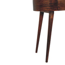 Rounded Wood Table by HouseOfZazla