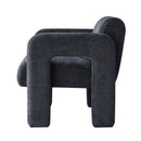 31.10" Boucle Upholstered Accent Chair by Unique Piece Furniture