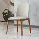 Modern Dining Chairs, Wooden Legs (Set of 2) - Gray by Unique Piece Furniture