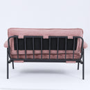 Modern Metal Frame Sofa With Sponge Filling For Compact Spaces And Versatile Use by HouseOfZazla