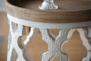 Stylish Rustic Round Wooden Table by HouseOfZazla