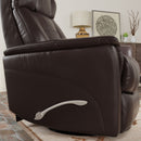 Bentley - Swivel Glider Recliner With Manual Adjustable Headrest & Footrest