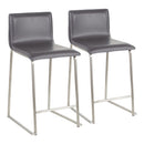 Mara - Contemporary Counter Stool (Set of 2) by HouseOfZazla