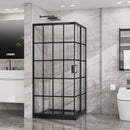 Goodyo Corner Shower Enclosure with Double Sliding Doors