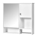 Modern Wall Mounted Bathroom Medicine Cabinet, Bathroom Wall Storage Cabinet With Mirror by Unique Piece Furniture