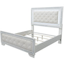 3 Piece Bedroom Set, Bed With LED Lights And 2 Nightstands by HouseOfZazla
