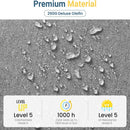 Modern All-Weather Patio Armchairs With Thick Cushions (Set of 2)