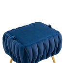 Accent Chair with Storage Ottoman Chair Tufted Barrel Chair Set Arm Chair for Living Room Bedroom