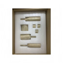 7 Pieces Luxury Natural Marble Living Room Accessories Set by HouseOfZazla