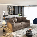 4 Seat Sofa, Deep Seat Couches With Soft Pillows