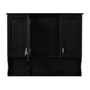 Wall Mounted Bathroom Medicine Wall Cabinet With Mirror & Open Shelves by HouseOfZazla