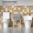 1.1/1.6 GPF Tornado Flush One-Piece Toilet with Comfort Chair Seat by HouseOfZazla