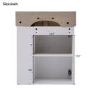 Modern Floating Bathroom Vanity With Ceramic Basin Perfect For Small Bathrooms by HouseOfZazla