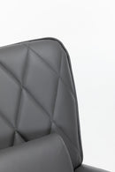 Rocking Accent Chair With Lumbar Pillow And Ottoman by Unique Piece Furniture