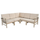 Perla 5-Pcs Sofa Set - Acacia Wood Patio Seating