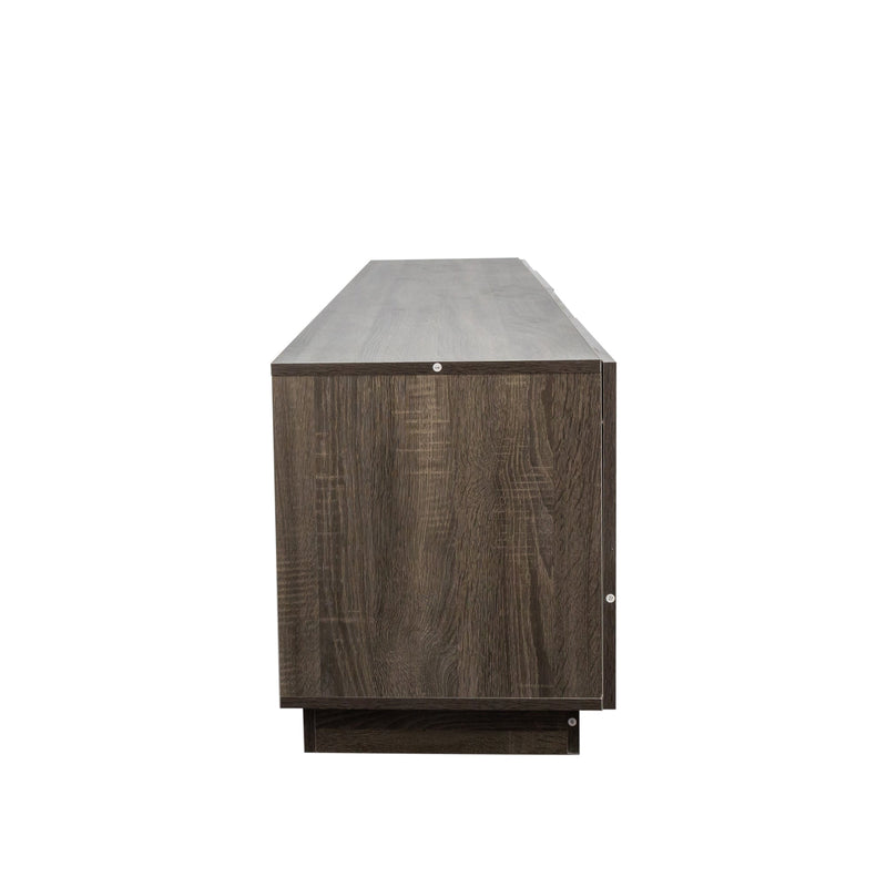 70.87" TV Stand, Modern TV Cabinet & Entertainment Center with Shelves, Wood Storage Cabinet for Living Room or Bedroom