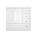 Shaker Free Standing Bathroom Vanity Cabinet & Sink, Soft Close Drawers, Soft Close Doors by HouseOfZazla