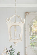 4 - Light Wood Chandelier, Hanging Light Fixture with Adjustable Chain for Kitchen Dining Room Foyer Entryway, Bulb Not Included