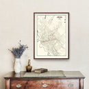 Vintage Map of Dallas, Texas 1901