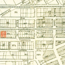 Vintage Map of Dallas, Texas 1882