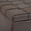 Harrison - Large Coffee Table Storage Ottoman by HouseOfZazla