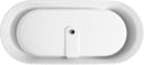 67" Freestanding Solid Surface Bathtub, Luxury Engineered Stone Resin Freestanding Soaking Bathtub With Overflow And Pop-Up Drain Cupc Certified 23S13-67 - Matte White by HouseOfZazla
