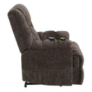 Pacay - Power Recliner With Lift, Heating & Massage - Brown Chenille by Unique Piece Furniture