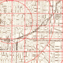 Vintage Map of Indianapolis, Indiana 1903