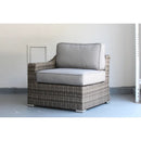 Chic Wide Outdoor Loveseat With Cushions by HouseOfZazla