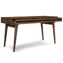 Clarkson - Desk - Rustic Natural Aged Brown by HouseOfZazla
