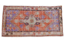 3x6 Vintage Distressed Oushak Rug Runner