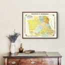 Vintage Map of San Francisco, California 1894