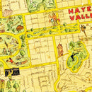 Vintage Map of San Francisco, California 1927