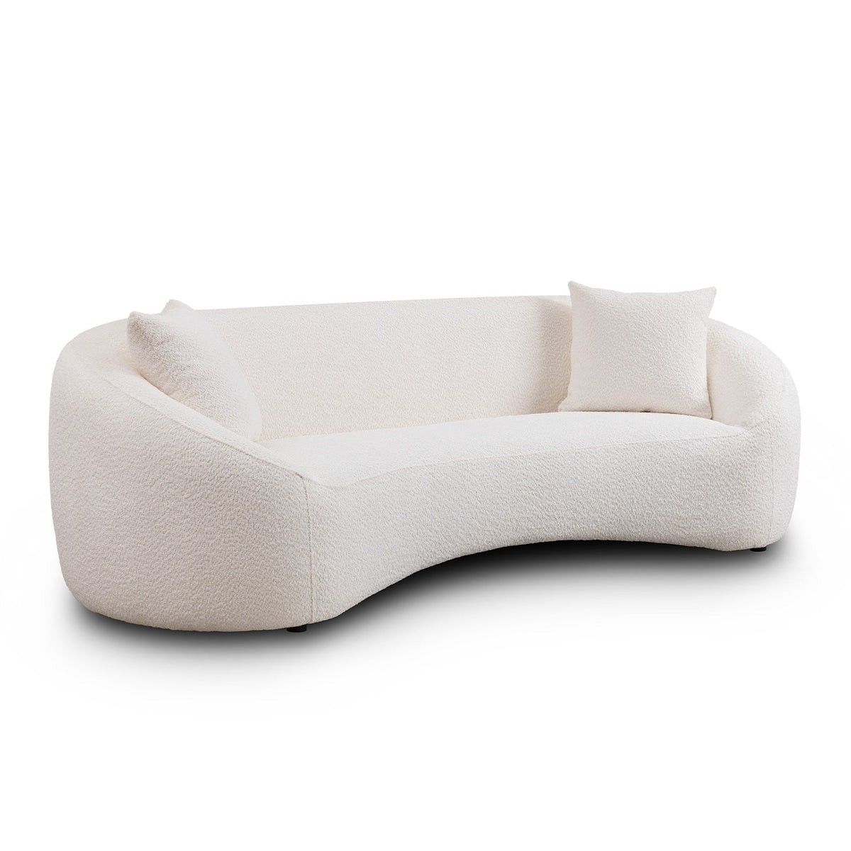 Minimalist Curved Sofa, 3 Seater, photo 10 of 10