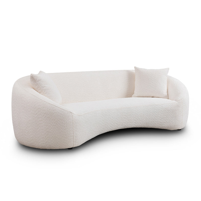 Minimalist Curved Sofa, 3 Seater, photo 10 of 10