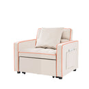 Modern 3 In 1 Sofa Bed Chair, Adjustable Recliner by Unique Piece Furniture