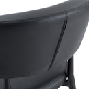 Minimalist Ergonomic Dining Chair With Curved Backres (Set of 4) by HouseOfZazla