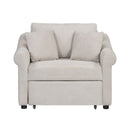Convertible Sleeper Chair With Adjustable Backrest by HouseOfZazla