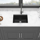 Quartz Composite Kitchen Sink With Workstation, Undermount by HouseOfZazla