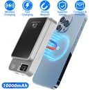2 In 1 Magnetic Wireless Power Bank 10000mAh PD20W Fast Charger MagSafe Wireless Power Bank Fit for IOS Phones IOS Phone 14 Series And More