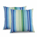 2 Pack Outdoor Throw Pillows - Waterproof & Fade-Resistant