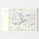 Vintage Map of Las Vegas, Nevada 1920