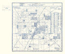 Vintage Map of Las Vegas, Nevada 1920