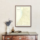 Vintage Map of Memphis, Tennessee 1895