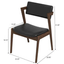 Edwin - Mid-Century Modern Dining Chair (Set of 2) by Unique Piece Furniture
