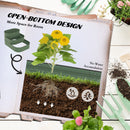 3-Tier Galvanized Steel Raised Garden Bed Kit, 62.25" x 43" x 32.25", 3 Combining Planter Boxes with Rubber Strip Edging, Open Bottom for Backyard, Garden, Patio, Green